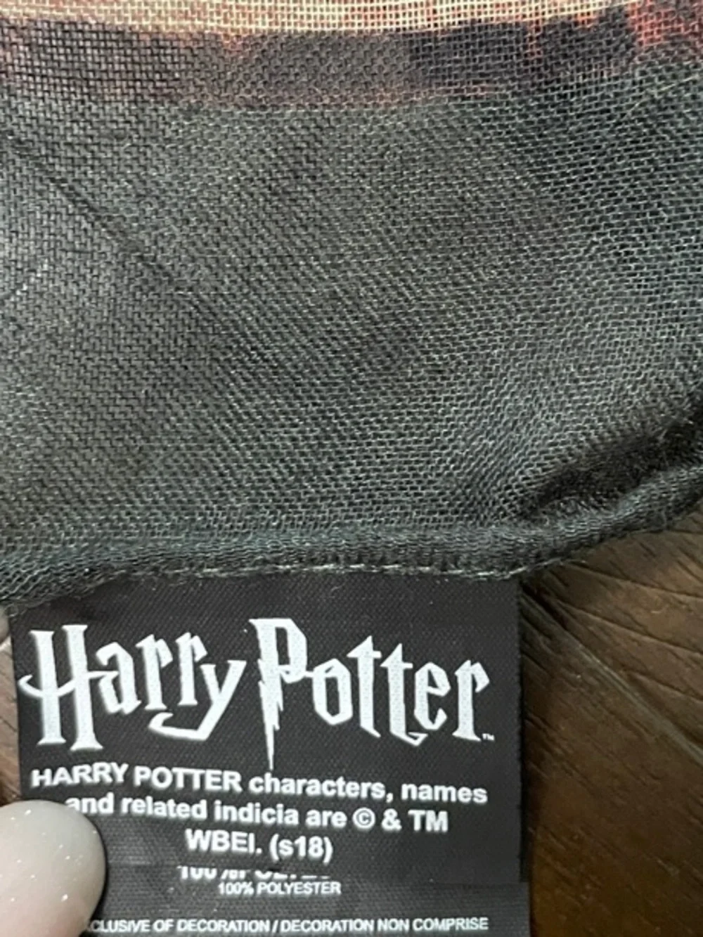 Harry Potter House of Black Family Tree Tapestry Scarf Shawl Loot Crate 70”